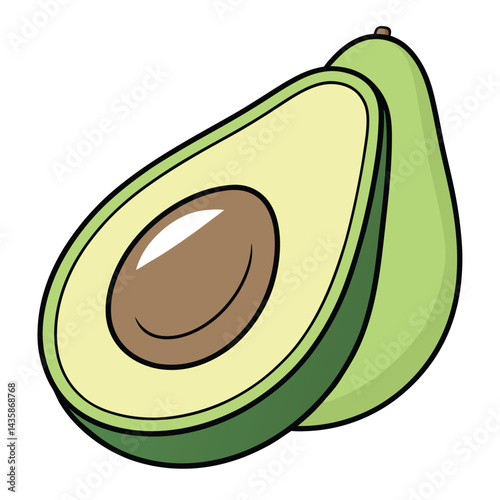 Avocado Half