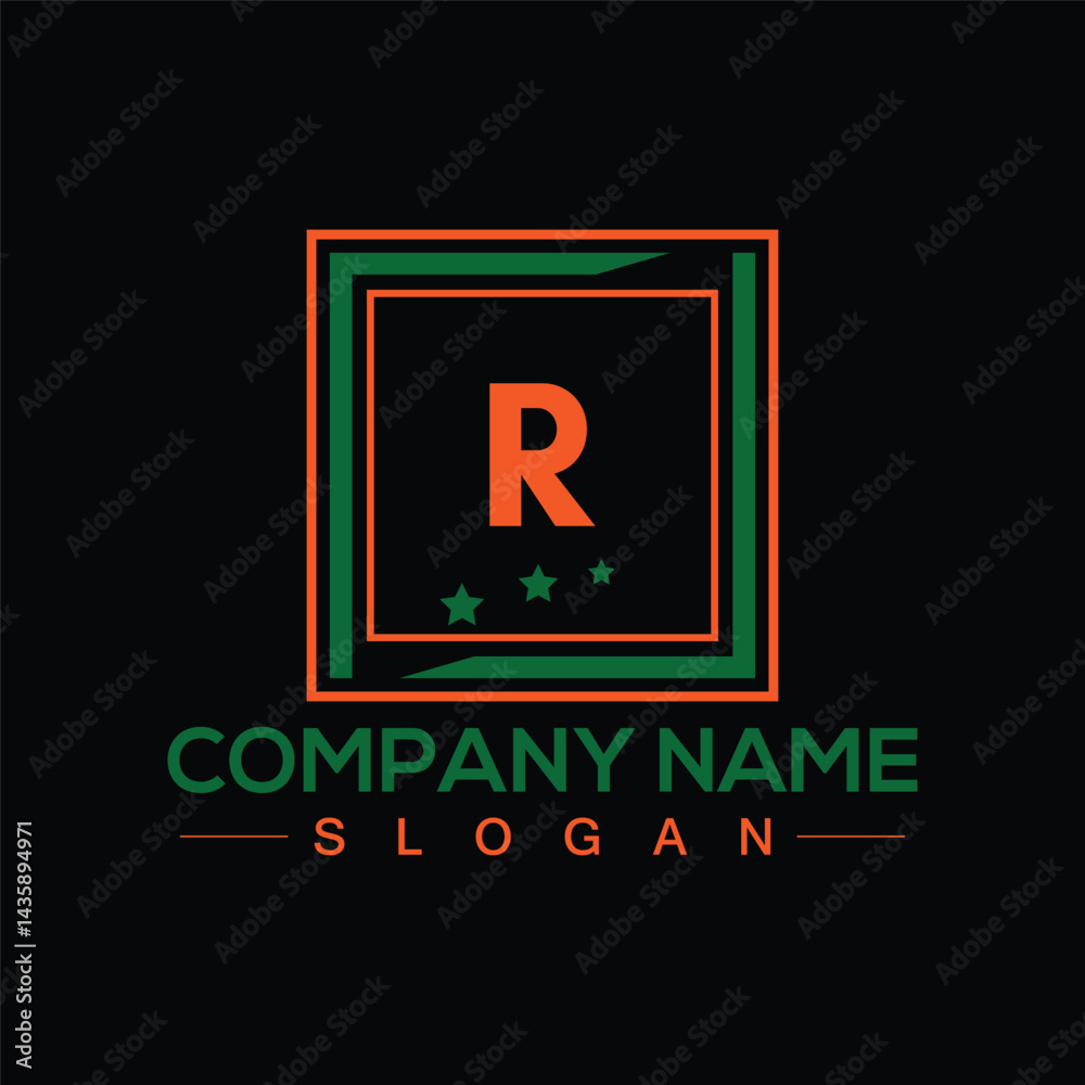Obraz premium Abstract company logo design template