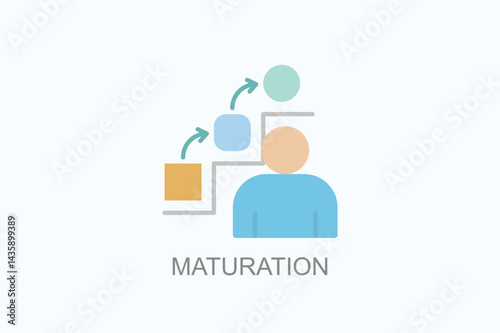 Maturation Icon Or Logo Isolated Illustration