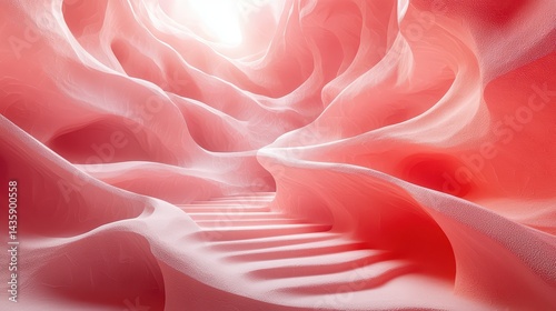Elegant minimal background in light coral blush jpeg background image