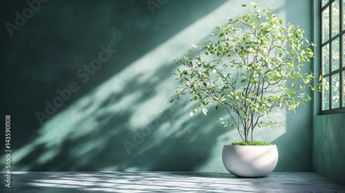 Elegant simple background in muted mint with serene undertones jpeg background image