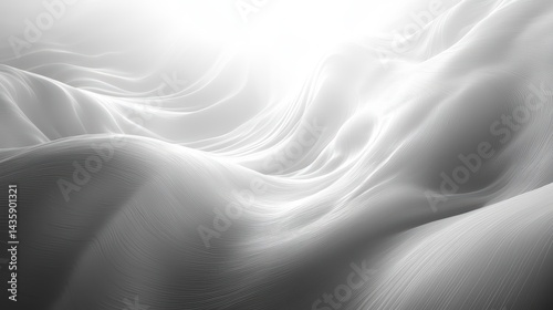 Elegant soft gradient in pale gray radiating softness jpeg background image
