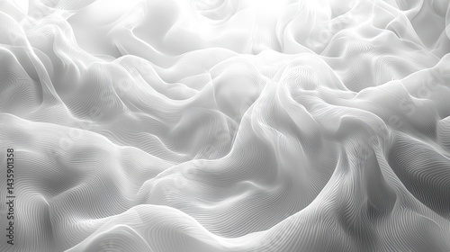 Elegant soft gradient in pale gray radiating softness jpeg background image