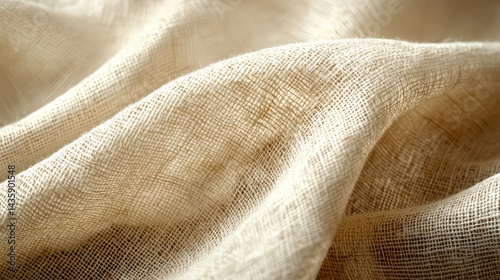 Elegant woven linen pattern background with delicate threads jpeg background image