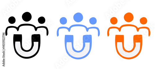 Lead Generation outline icon. Creative Lead Generation flat trendy style illustration on white background