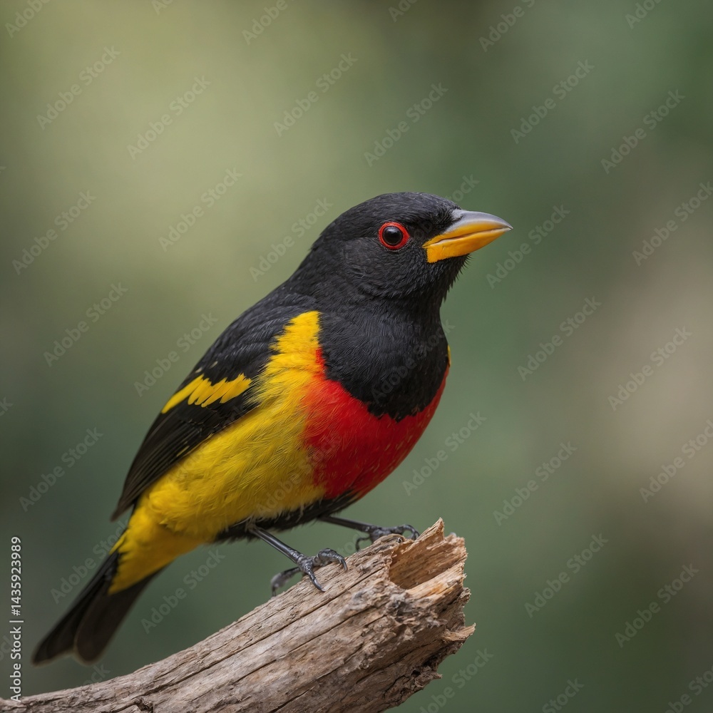 Fototapeta premium red headed woodpecker