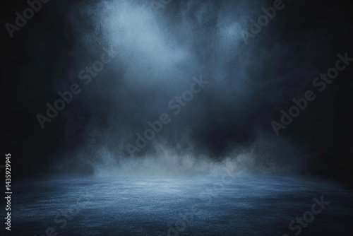Dark, smoky, empty space