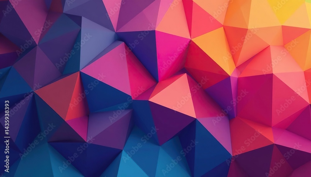 Abstract geometric shapes repeat endlessly in vibrant hues , simple, elegant, fabric Abstract geometric shapes repeat endlessly in vibrant hues , simple, elegant, fabric