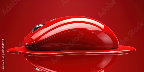 red and white chocolate candy
