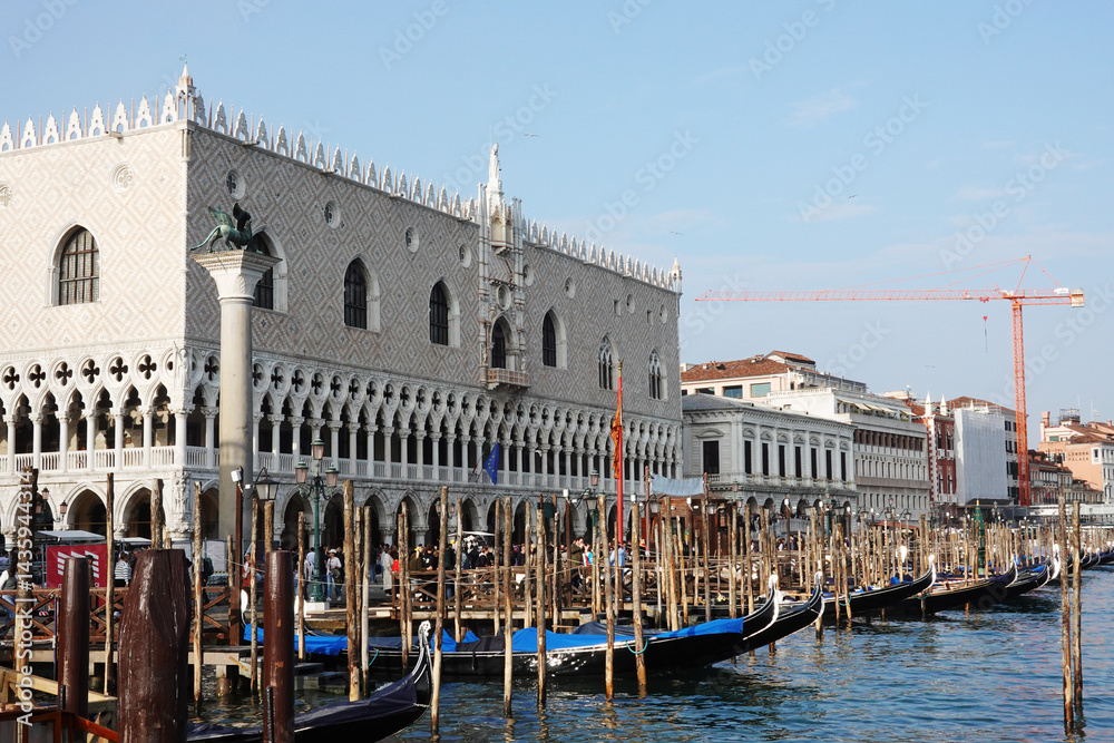 Palazzo Ducale, the Doge's Palace in Venice, Italy