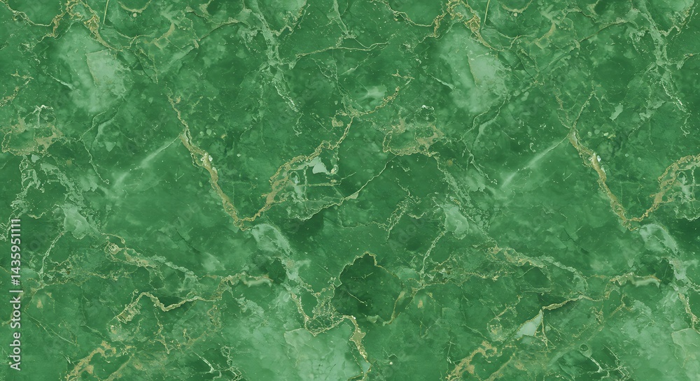 Fototapeta premium Emerald Depths AI Generated