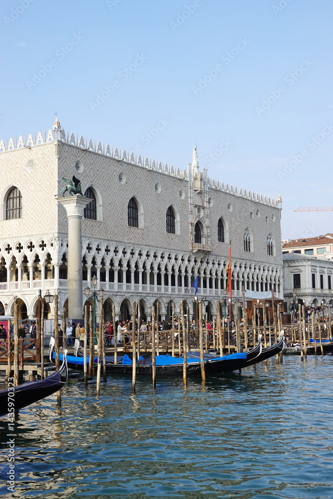 Palazzo Ducale, the Doge's Palace in Venice, Italy