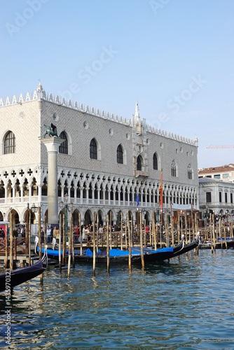 Palazzo Ducale, the Doge's Palace in Venice, Italy