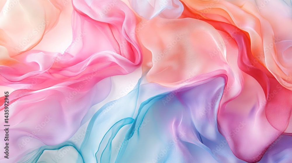 Fototapeta premium Soft Pastel Fabric Gradient Texture