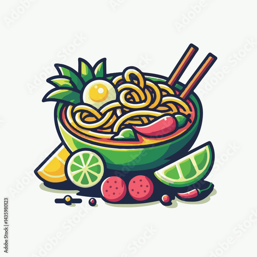 laksa, spicy, cuisine, food, asian, meal, delicious, dinner, bowl, soup, dish, traditional, lunch, shrimp, noodle, background, tasty, seafood, malaysian, cooking, healthy, fresh, cooked, noodles, ingr