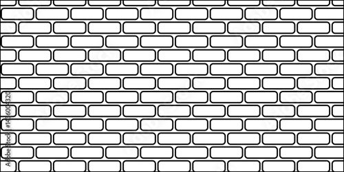 Pavement close up seamless mosaic stone concrete wall surface tiles. subway vector block rock white brick wall texture background.	