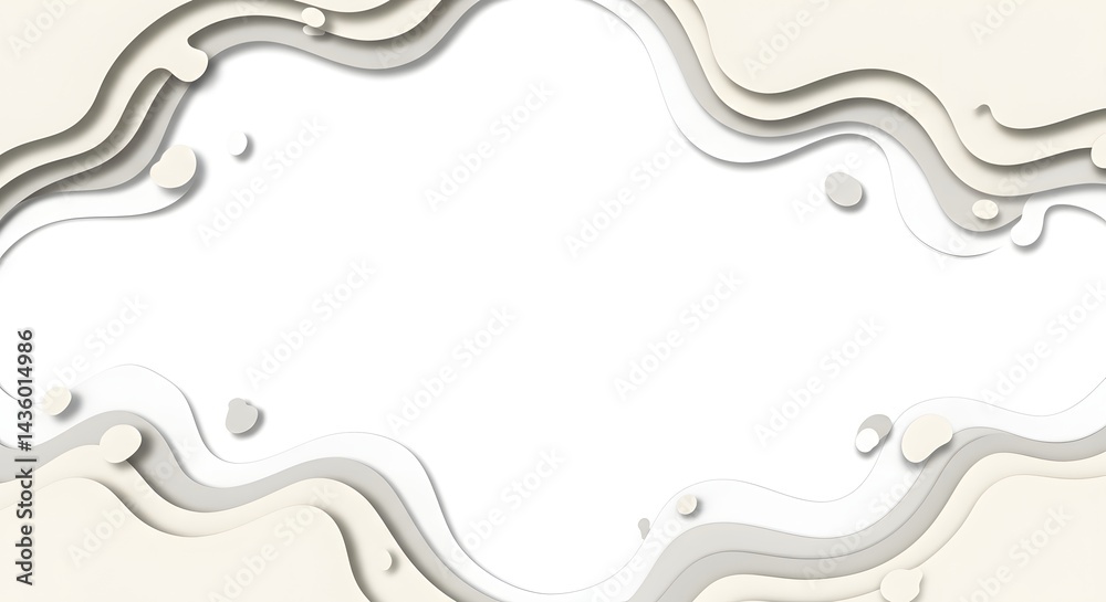 Abstract Paper Cut Design Abstract Paper Cut Design