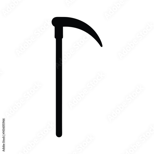 crowbar isolated on white background