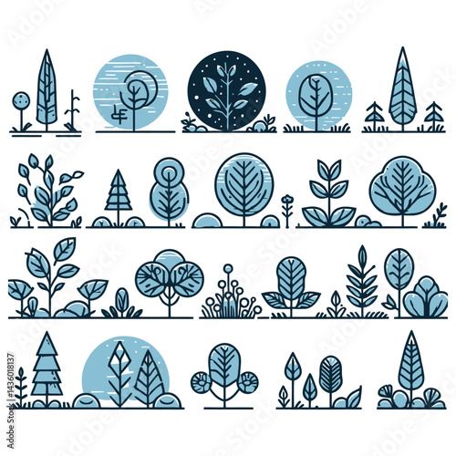 Nautical seamless pattern with sea shells and marine elements, featuring floral, water, and nature-inspired designs in a vector style