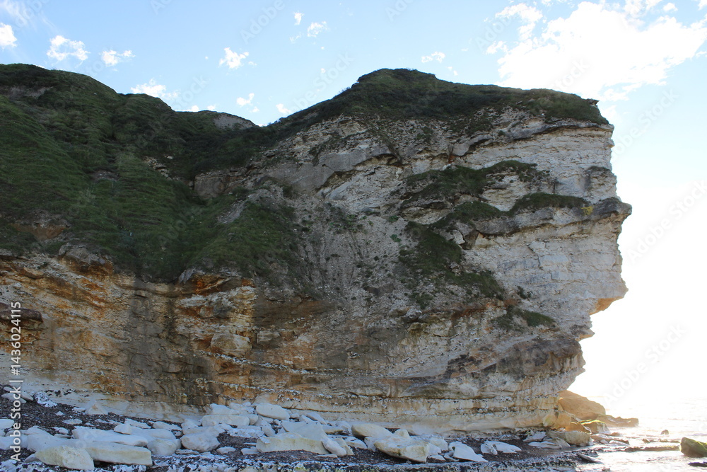 Bulbjerg cliff in northern Jutland, Denmark.
Bulbjerg is a limestone cliff in northern Jutland, Denmark with beautiful landscapes and beaches to enjoy. Bulbjerg cliff in northern Jutland, Denmark.
Bulbjerg is a limestone cliff in northern Jutland, Denmark with beautiful landscapes and beaches to enjoy.
