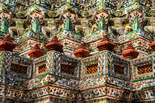 Obraz na płótnie Wat Arun, Bangkok, Thailand w salonie