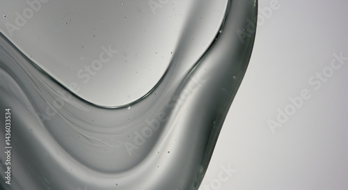 Elegant Gray Abstract Shape Depicts Sophistication And Modernity In Its Simplicity