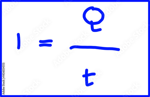 dynamic electrical physics, strong current physics formula