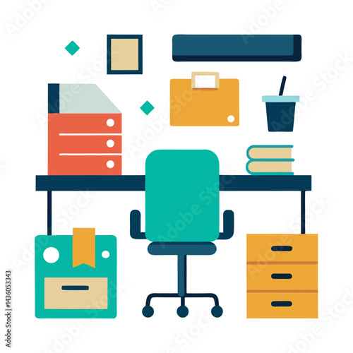 office essentials desk office chair