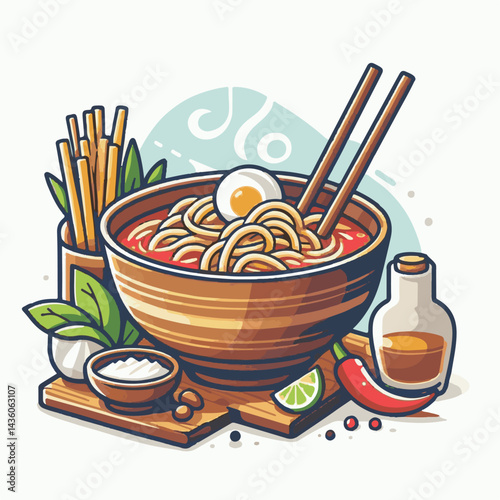 laksa, spicy, cuisine, food, asian, meal, delicious, dinner, bowl, soup, dish, traditional, lunch, shrimp, noodle, background, tasty, seafood, malaysian, cooking, healthy, fresh, cooked, noodles, ingr