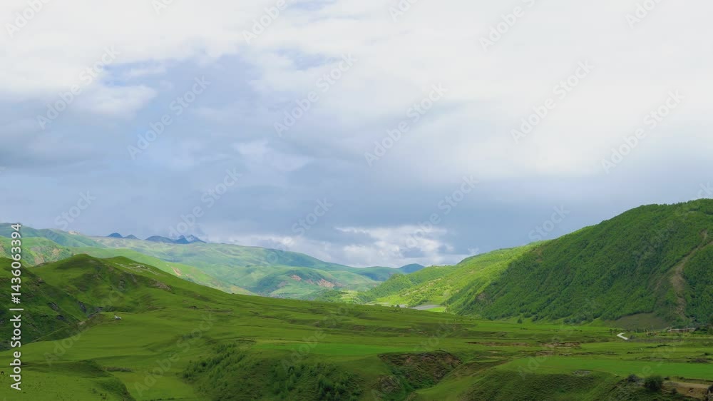 Exploring the stunning landscapes of Western Sichuan's Eight Beautiful Plateau Grassland Exploring the stunning landscapes of Western Sichuan's Eight Beautiful Plateau Grassland