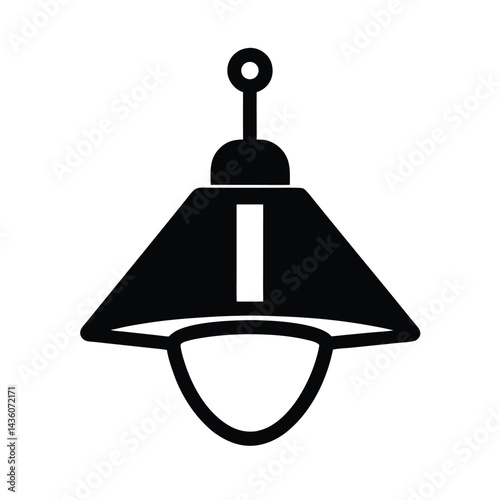 motion sensor light on white background
