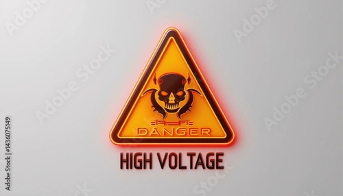 danger radiation warning sign