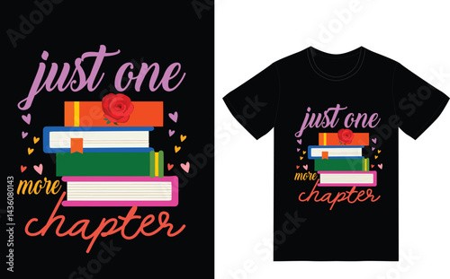 just one more chapter sweatshirt Print design