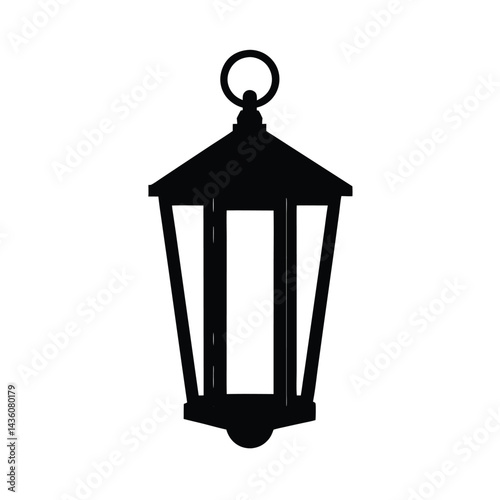 rectangular wall sconce lamp on white background