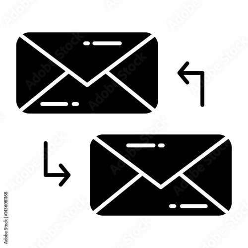 Exchange Emails Glyph