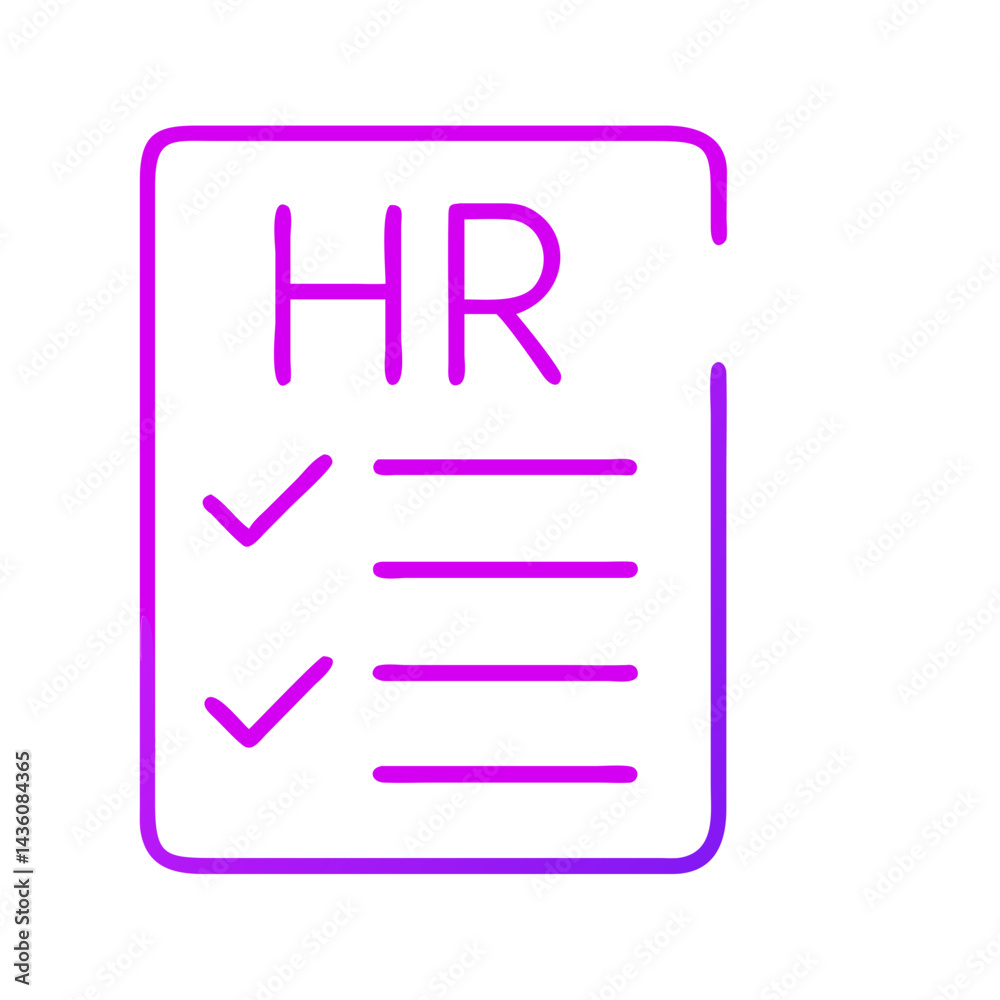Human resources checklist for employee onboarding and recruitment processes in vibrant neon style Human resources checklist for employee onboarding and recruitment processes in vibrant neon style