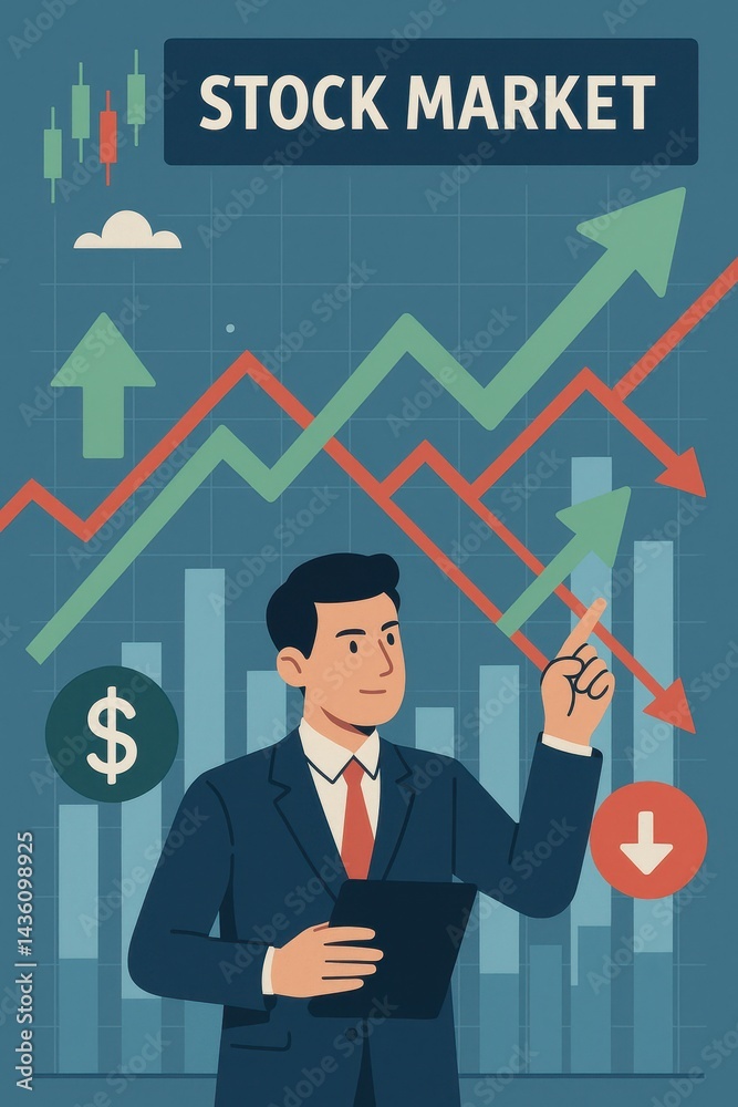 Dynamic Stock Market Trends Explained with Simple Illustrations Dynamic Stock Market Trends Explained with Simple Illustrations