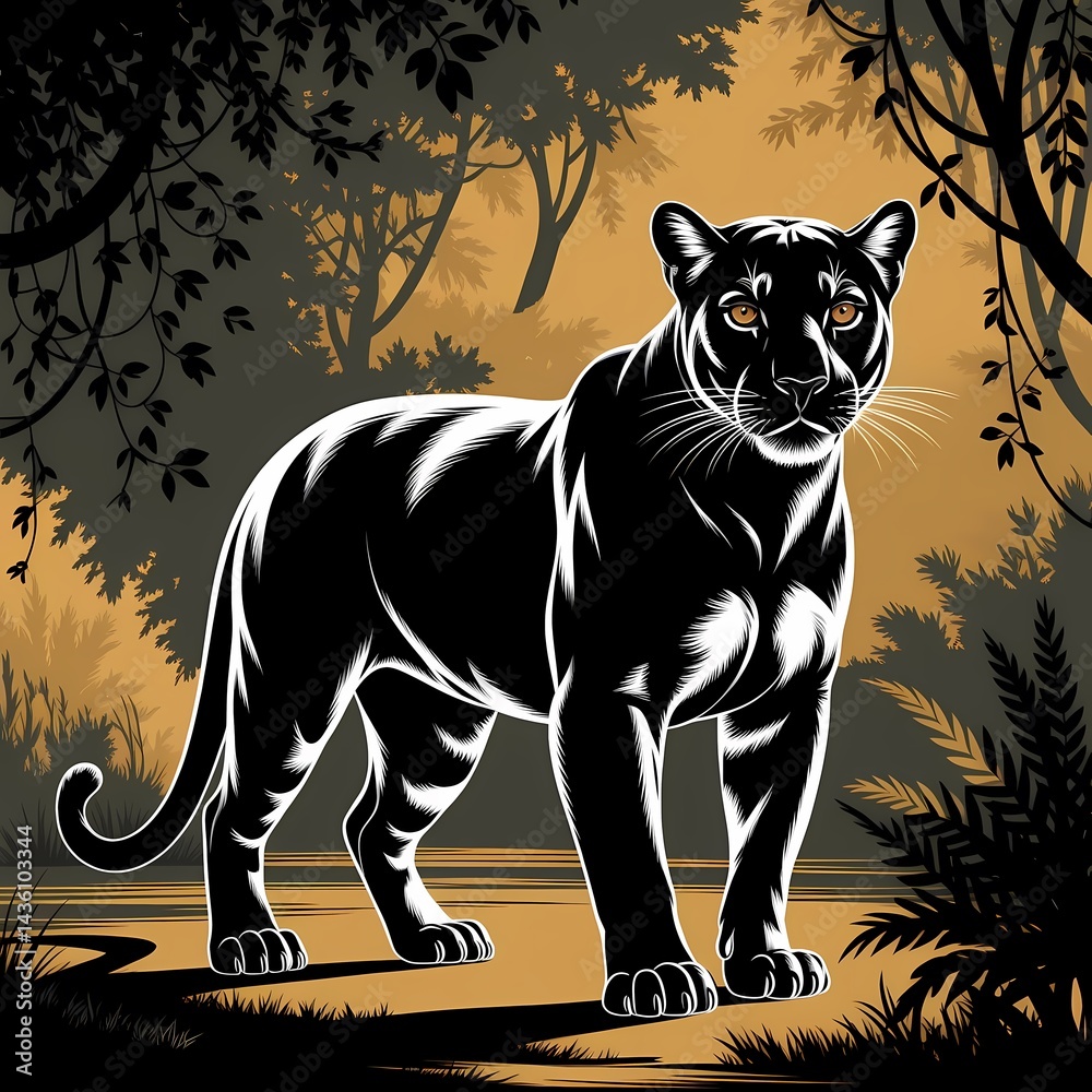 Obraz premium Beyond the Outline: Discovering Depth and Emotion in Minimalist Lineart Compositions 