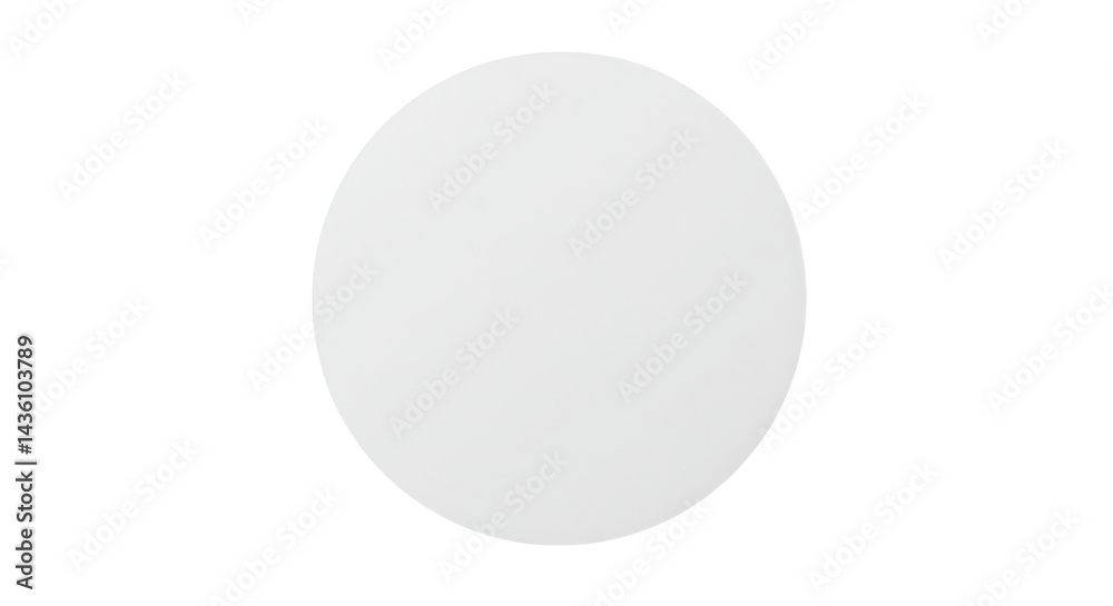 A pristine white void dominates a vast inky abyss A pristine white void dominates a vast inky abyss