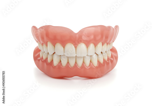 Full Denture: Complete Set of False Teeth, Dental Prosthesis