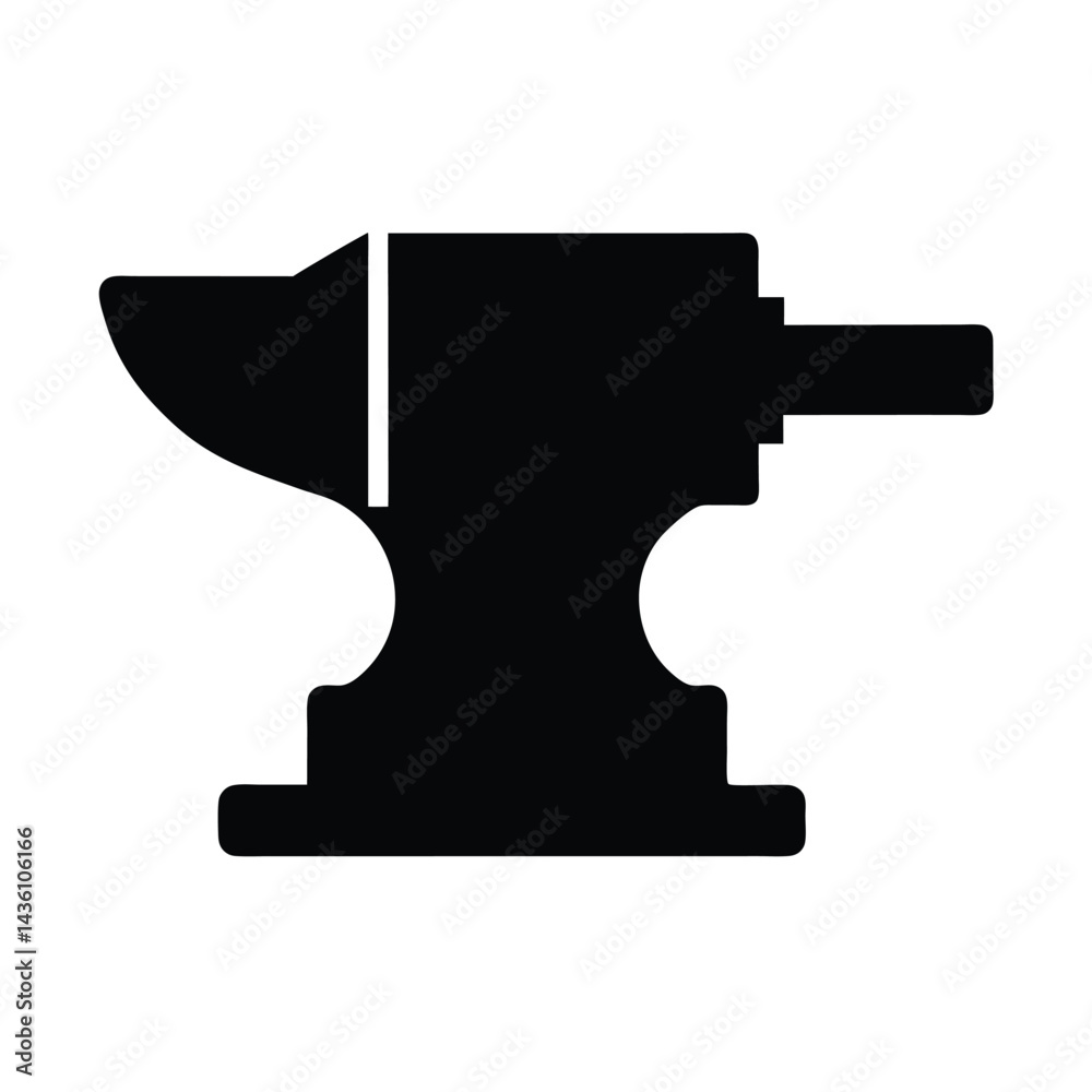 Fototapeta premium vise silhouette vector