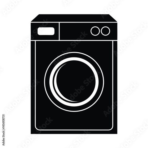 washing machine vector icon