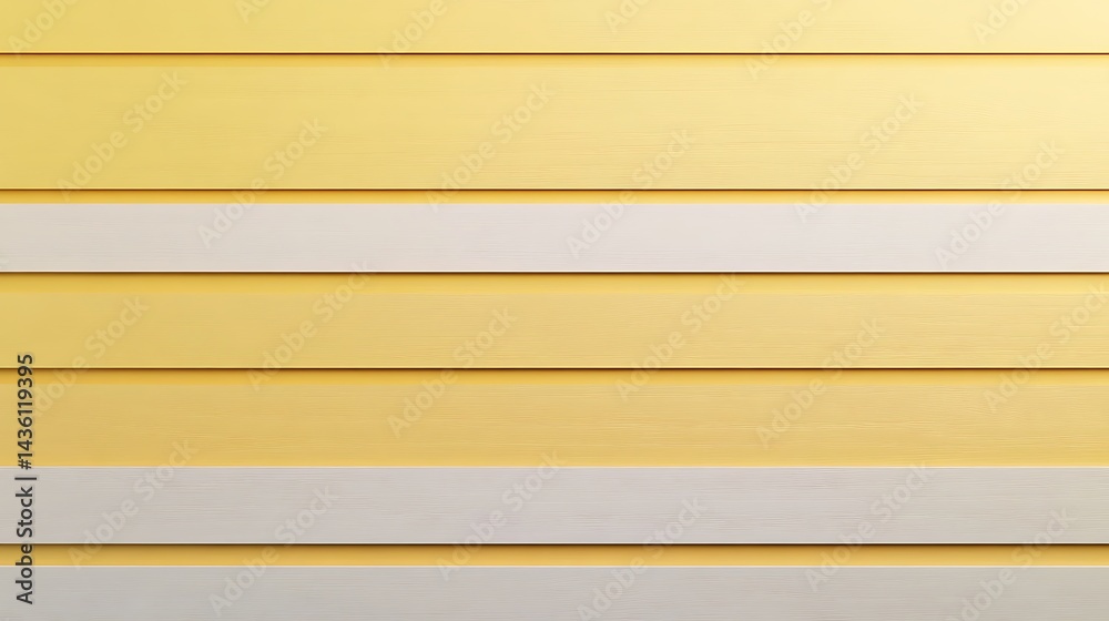 Yellow and white horizontal wood siding pattern Yellow and white horizontal wood siding pattern