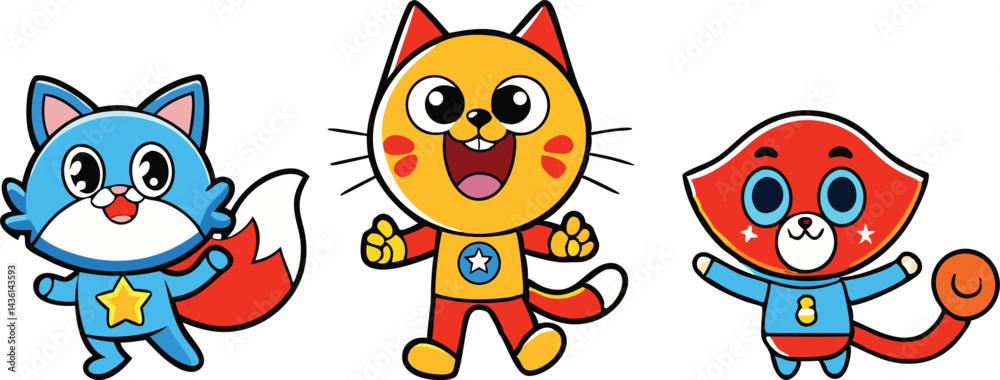 Fototapeta premium cartoon character