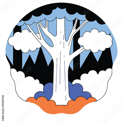 Tropical and Medicinal Trees teak, eucalyptus, cinchona, moringa, neem, balsa, arjuna, camphor, flame tree delonix regia, golden shower tree,