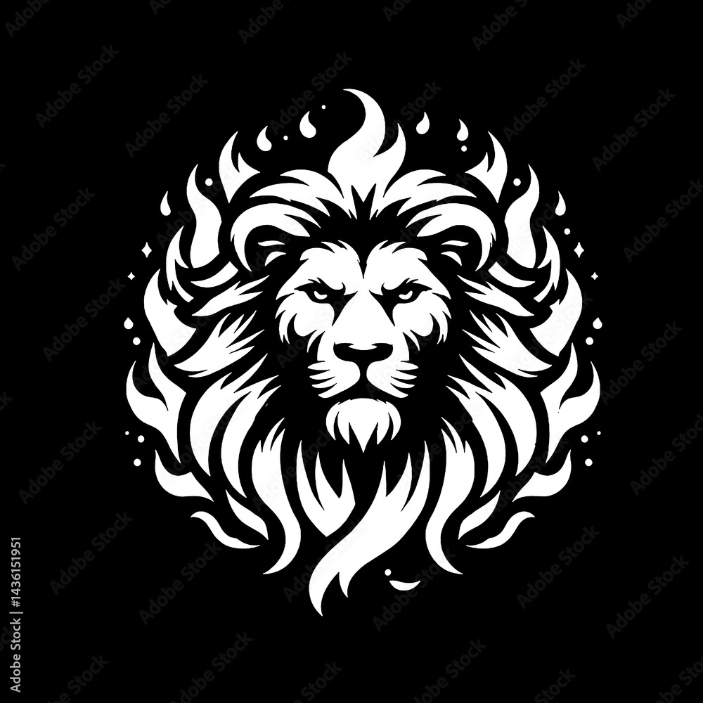 lion head vector lion head vector