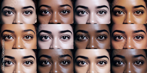 Diverse faces, united in solidarity. A powerful image.