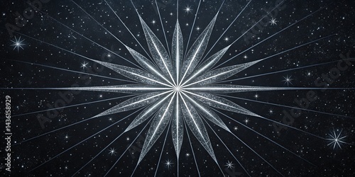 Celestial Starburst Fractal...