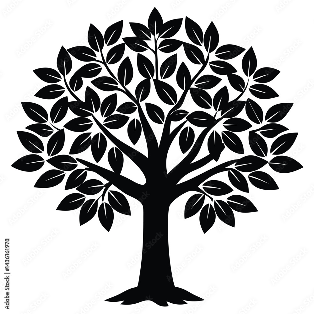 Obraz premium tree with leaves