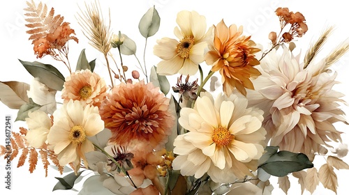 Autumnal Floral Arrangement